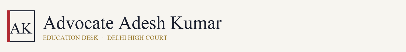 Advocate Adesh Kumar